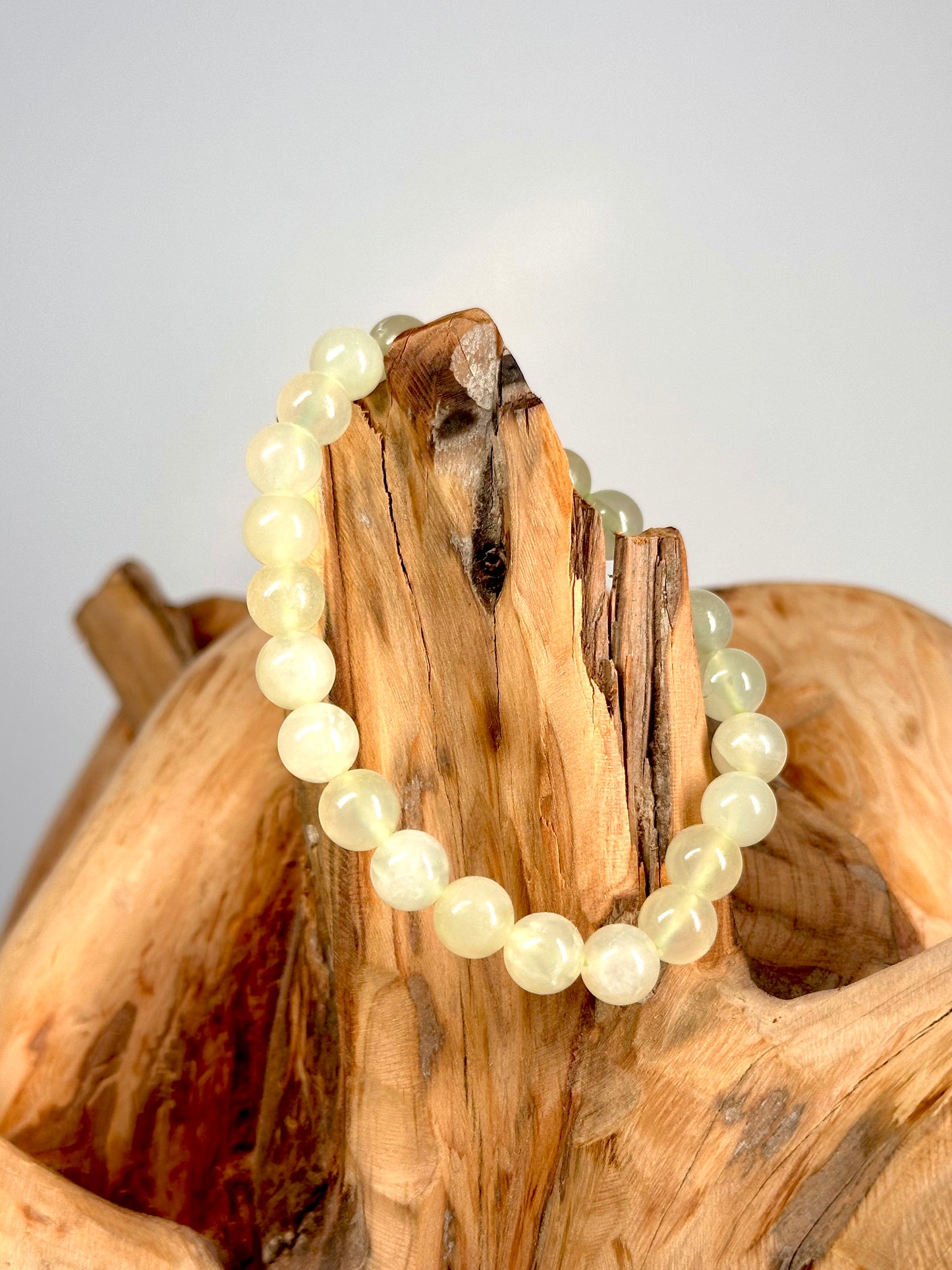 Bracelet boule 8mm Jade de chine A