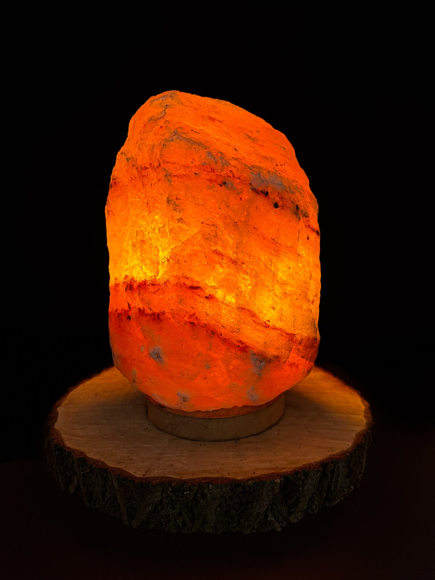 Lampe de sel Himalaya Brute -Purification Naturelle Authentique