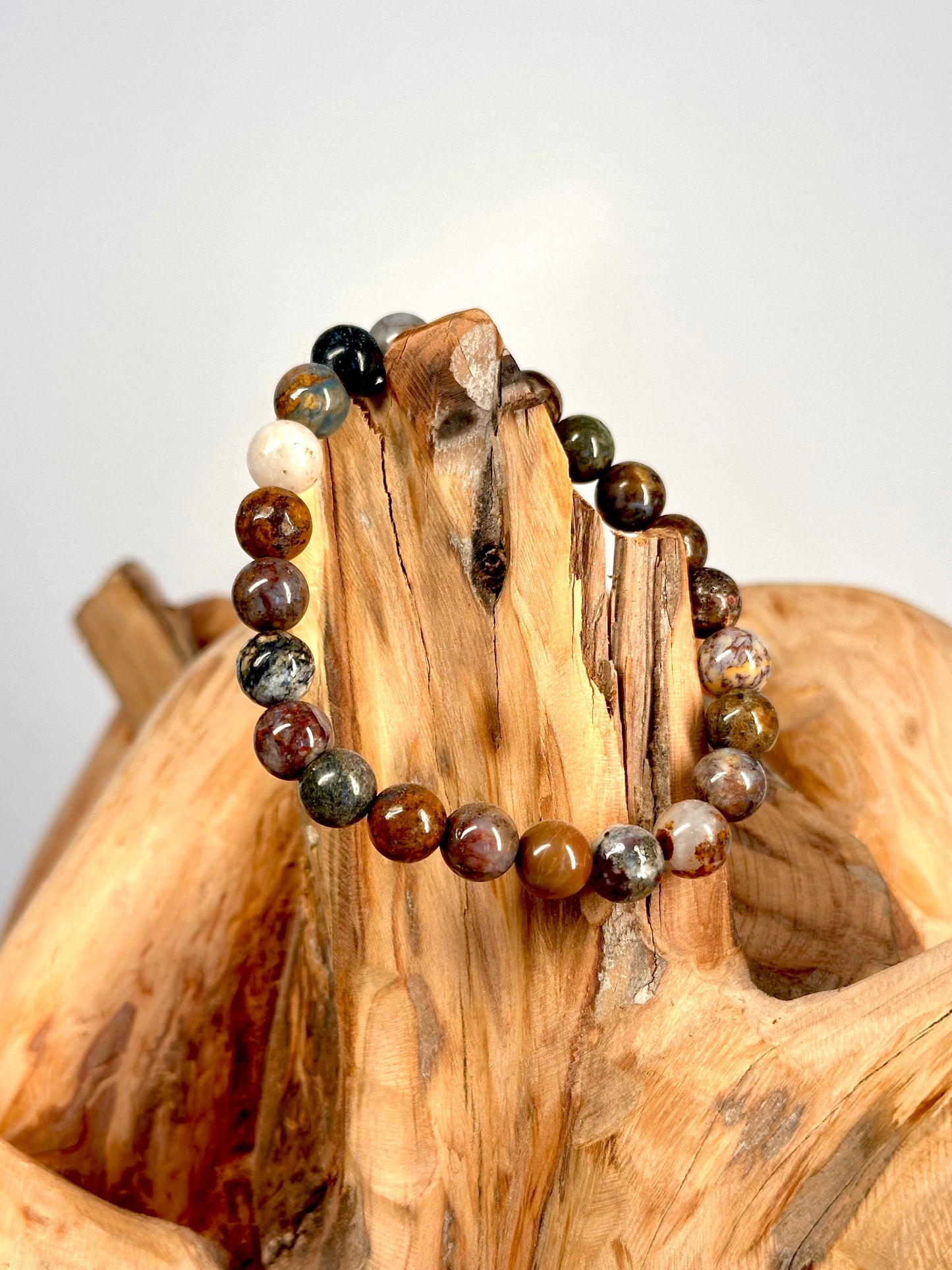 Bracelet boule 8mm Piétersite A