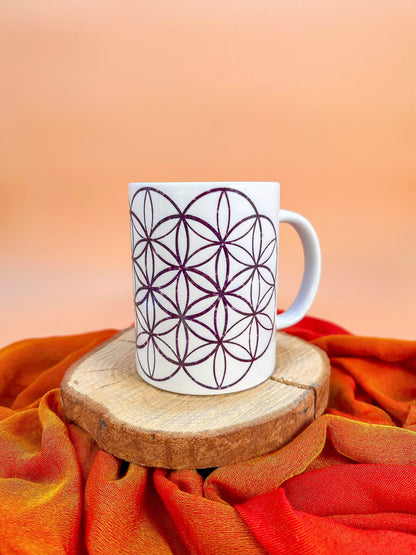 Tasse Fleur de vie 425ml