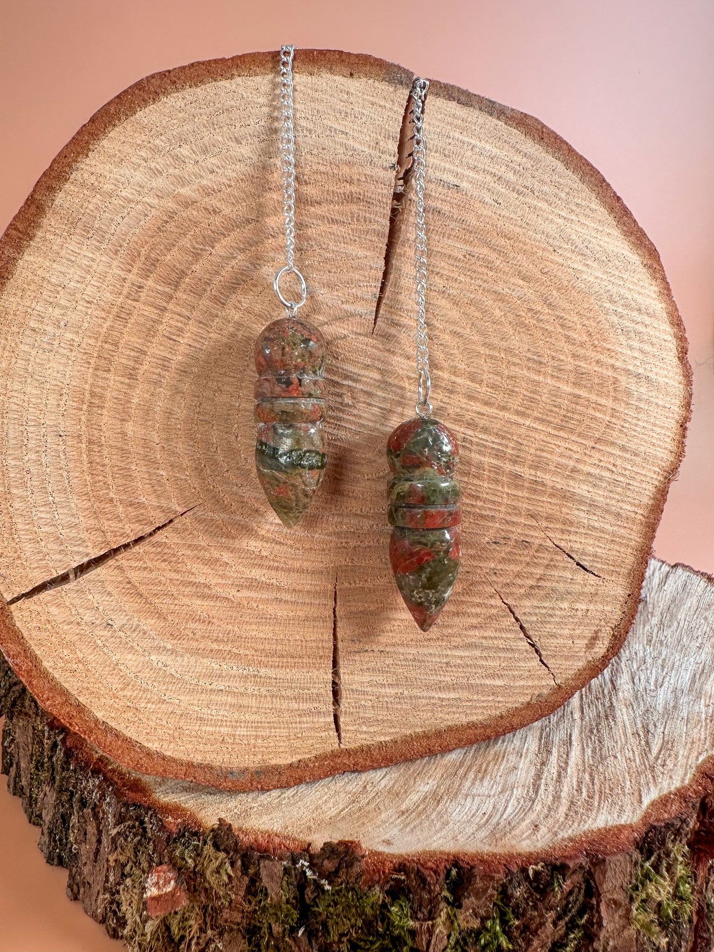 Pendule Egyptien unakite A