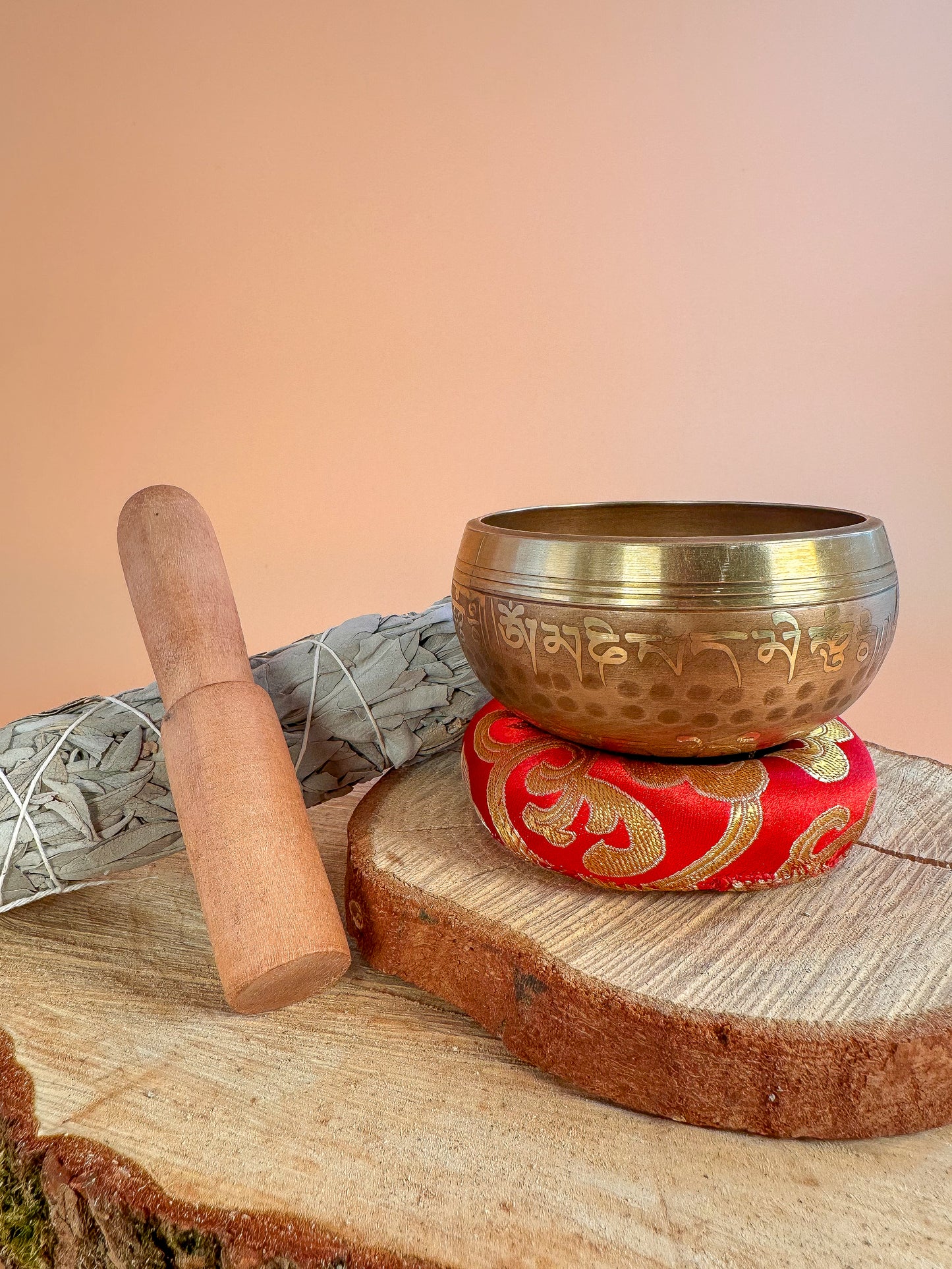 Bol chantant 80mm OM + coussin + baguette