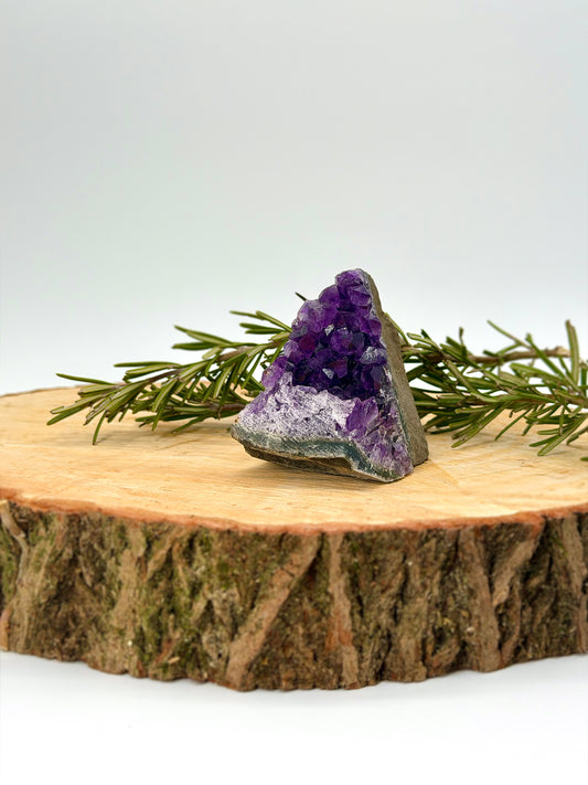 Géode améthyste bord brut 100 à 300gr AA+